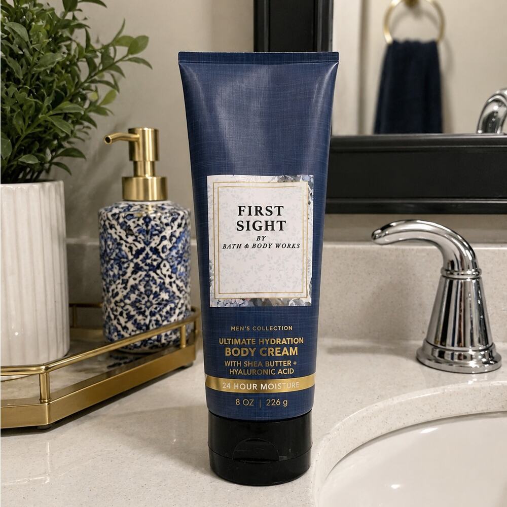 NEW Bath & Body Works First Sight Men's Collection Lotion Cream Lotion Fragrance